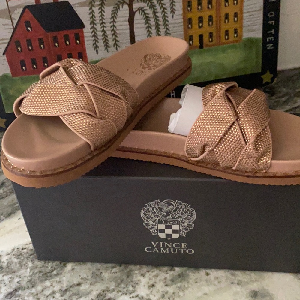 Vince Camuto  braided slide